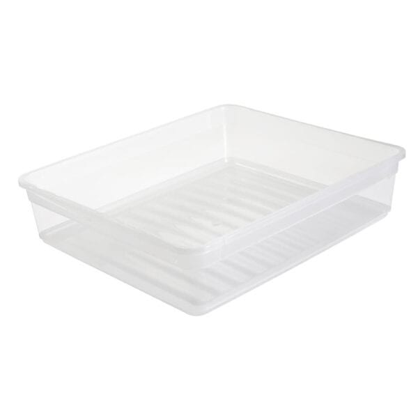 Boîte de rangement 8 litres avec couvercle anti poussière KEEEPER