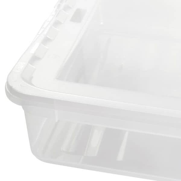 Boîte de rangement 8 litres avec couvercle anti poussière KEEEPER