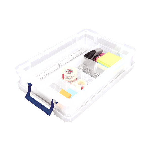 Boîte en plastique solide plate 5,5 litres FELLOWES