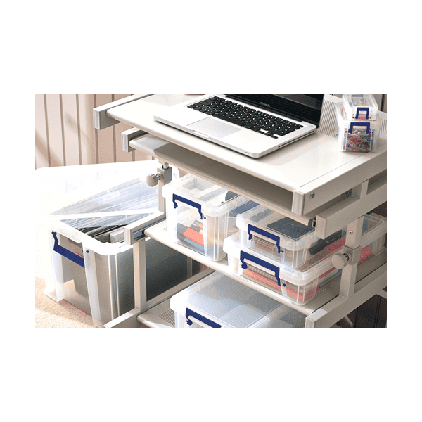 Boîte en plastique solide plate 5,5 litres FELLOWES