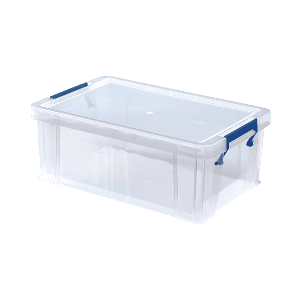 Boîte de rangement professionnelle A4 10 litres avec couvercle FELLOWES