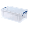 Boîte de rangement professionnelle A4 10 litres avec couvercle FELLOWES