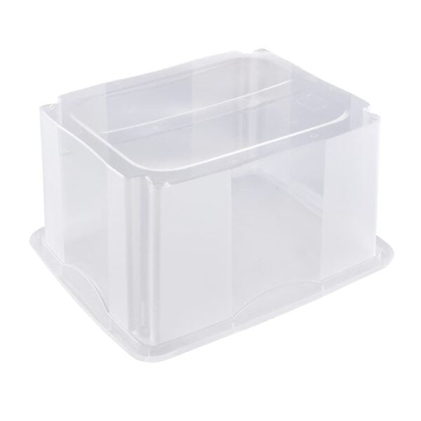 Bac de rangement 24 litres transparent emil Keeeper KEEEPER