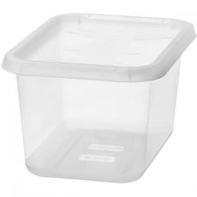 Boîte de rangement 44 litres transparente Basic SMARTSTORE