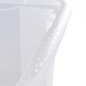 Bac de rangement transparent 15 litres emil Keeeper KEEEPER