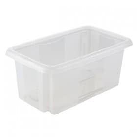 Bac de rangement transparent 7 litres emil Keeeper