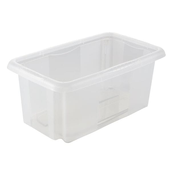 Bac de rangement transparent 7 litres emil Keeeper