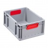 Caisse Euro ProfiPlus EuroBox 417 gris/rouge Allit