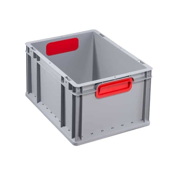 Caisse Euro ProfiPlus EuroBox 422 gris/rouge Allit