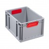 Caisse Euro ProfiPlus EuroBox 422 gris/rouge Allit