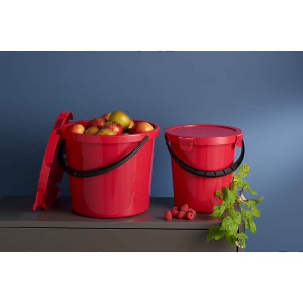 Seau pour cueillette avec couvercle 5 l Plast team
