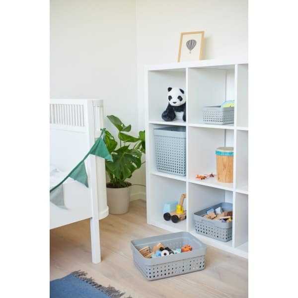 Grand Panier de rangement en Plastique Recyclé Plast team