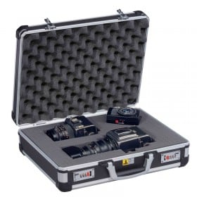 Valise en Aluminium avec mousse