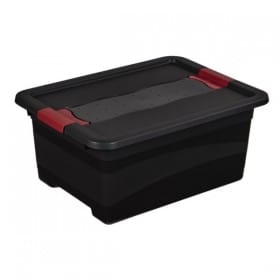 Petite boîte de rangement résistante empilable 12 litres Keeeper