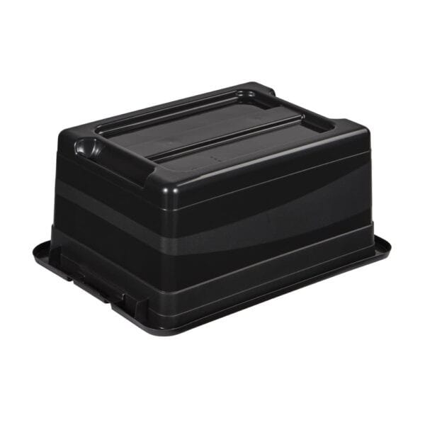 Petite boîte de rangement résistante empilable 12 litres KEEEPER