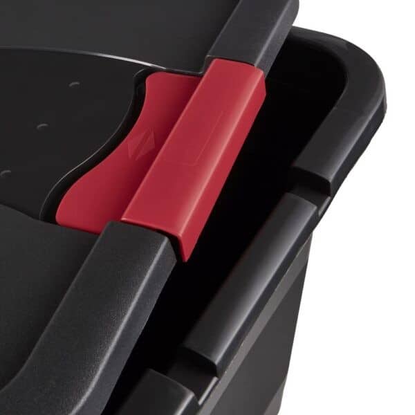 Boîte de rangement noire solide 52 litres KEEEPER
