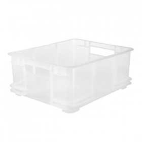 Caisse de Rangement Transparente 20 litres Euro-Box L Keeeper