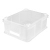 Caisse de Rangement Transparente 20 litres Euro-Box L KEEEPER