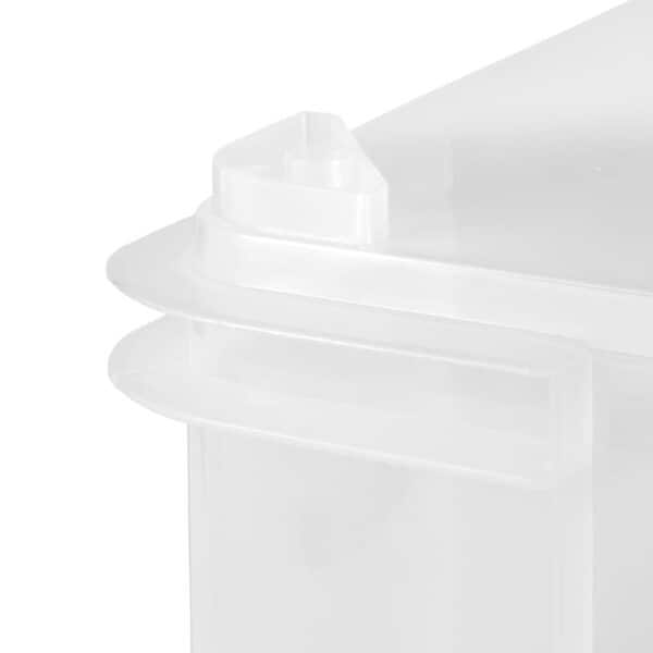 Caisse de Rangement Transparente 20 litres Euro-Box L KEEEPER