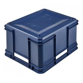 Caisse de Rangement empilable en plastique recyclé 28 litres