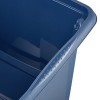 Caisse de rangement bleue en plastique recyclé 30 litres KEEEPER