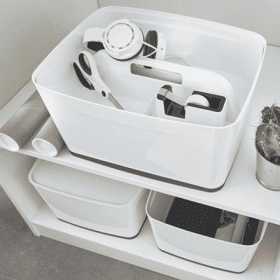 Organiseur A5 avec poignées pour My Box 5 ou 18 litres Leitz