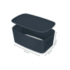 Petit bac de rangement avec couvercle 5 litres My Box Cosy LEITZ