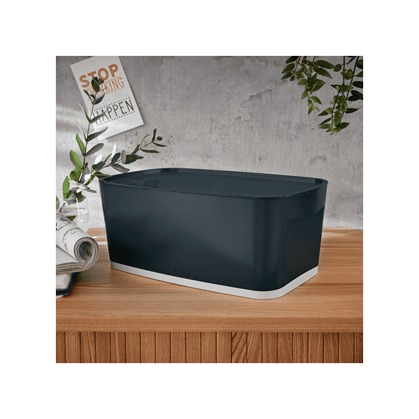 Petit bac de rangement avec couvercle 5 litres My Box Cosy LEITZ