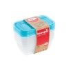 Lot de 5 Boîtes de conservation congélation 500 ml