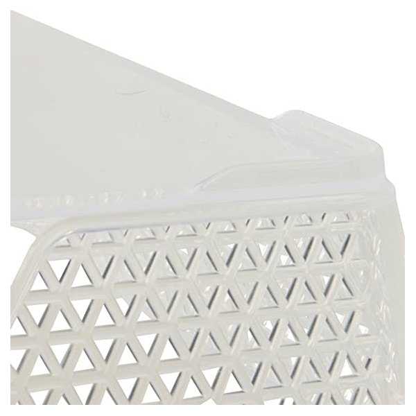 Corbeille de rangement A4 Transparente pour bureau et école KEEEPER