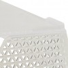 Corbeille de rangement A4 Transparente pour bureau et école KEEEPER