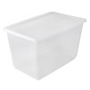 Boîte de rangement 52 litres avec aération pour Chaussures Vêtements Keeeper