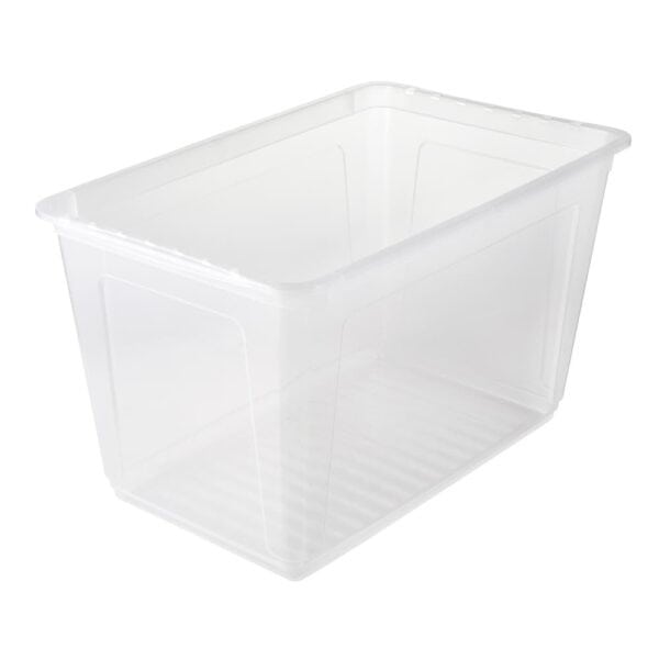 Boîte de rangement 52 litres avec aération pour Chaussures Vêtements KEEEPER