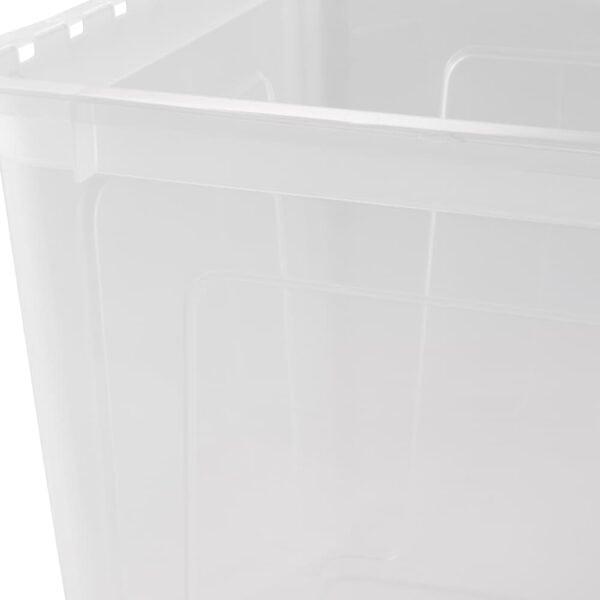Boîte de rangement 52 litres avec aération pour Chaussures Vêtements KEEEPER