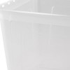 Boîte de rangement 52 litres avec aération pour Chaussures Vêtements KEEEPER