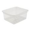 Petite boîte de rangement avec couvercle et aération 1,7 litres
