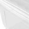 Boîte de rangement plate avec aération 30 litres pour Chaussures Vêtements KEEEPER