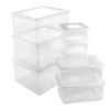 Lot de 8 boîtes de rangement Spéciales Chaussures ou Vêtements KEEEPER