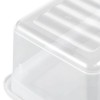 Lot de 4 boîtes de rangement pour Chaussures ou Vêtements 5,6 litres KEEEPER