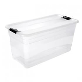 Grande Boîte de rangement transparente 83 litres Keeeper