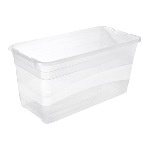 Grande Boîte de rangement transparente 83 litres KEEEPER