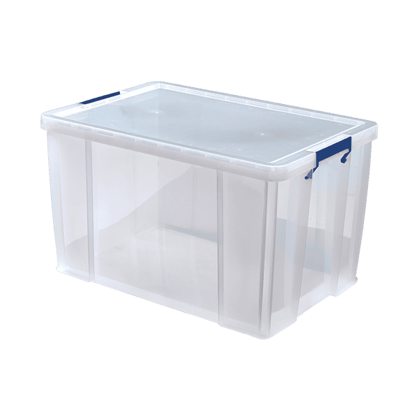 Grande Boîte de rangement en plastique pour professionnel 85 litres FELLOWES