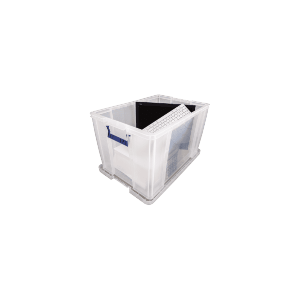 Grande Boîte de rangement en plastique pour professionnel 85 litres FELLOWES