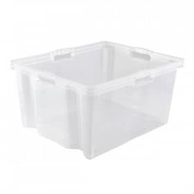 Caisse de rangement empilable solide 44 litres Keeeper