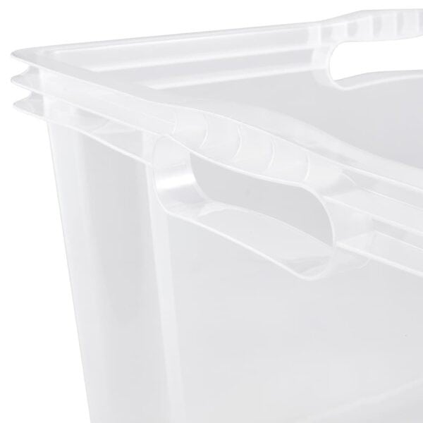 Caisse de rangement empilable solide 44 litres KEEEPER