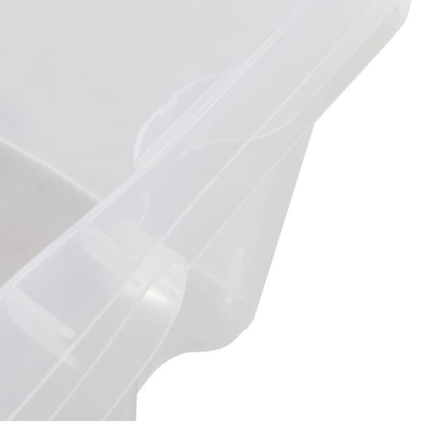 Caisse de rangement solide transparente 24 litres KEEEPER