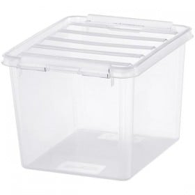 Petite Boîte de rangement carrée transparente 3 litres SMARTSTORE