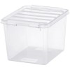Petite Boîte de rangement carrée transparente 3 litres SMARTSTORE