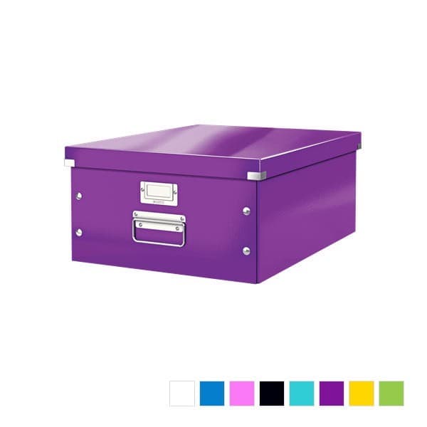 Grande Boîte en Carton avec couvercle format A3+ Multi Usages LEITZ
