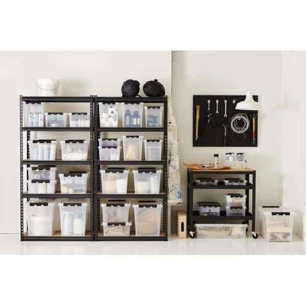 Boîte de rangement haute transparente 14 litres SMARTSTORE
